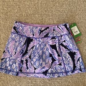 Lilly Pulitzer Josephine Skort Coco Safari XS
